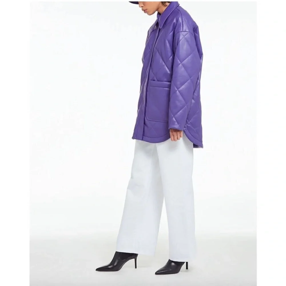 APPARIS Stevie Jacket In Electric Purple SIZE XS - Picture 3 of 11